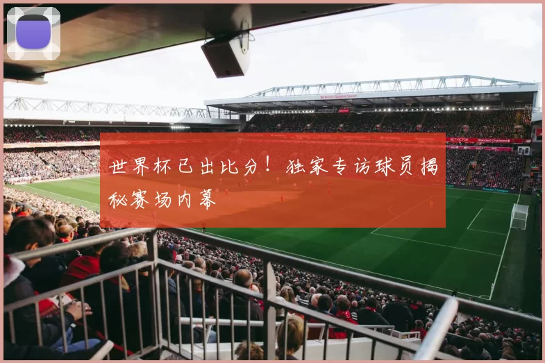 世界杯已出比分!独家专访球员揭秘赛场内幕